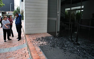 Богота,после взрыва